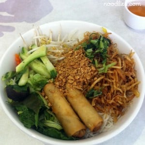 bun cha gio, noodlies sydney food blog