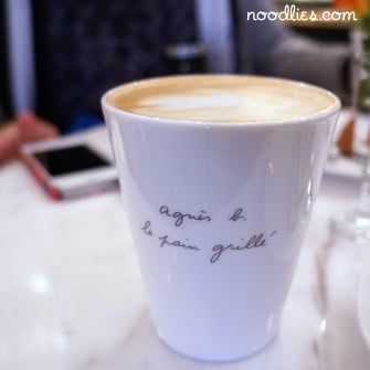 Agnès B. Café, Hong Kong | Noodlies - A Sydney Food Blog By Thang Ngo