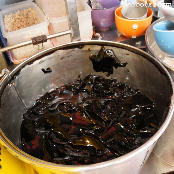 Grass Jelly and Tofu Desserts, Bangkok, Thailand