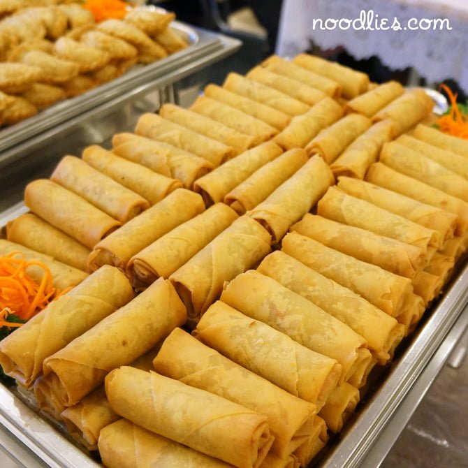 vegetarian spring rolls