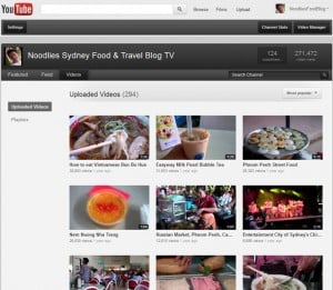 noodlies food blog youtube channel