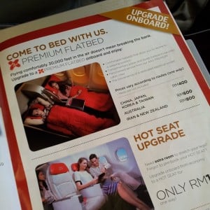 air asia on board upgrade