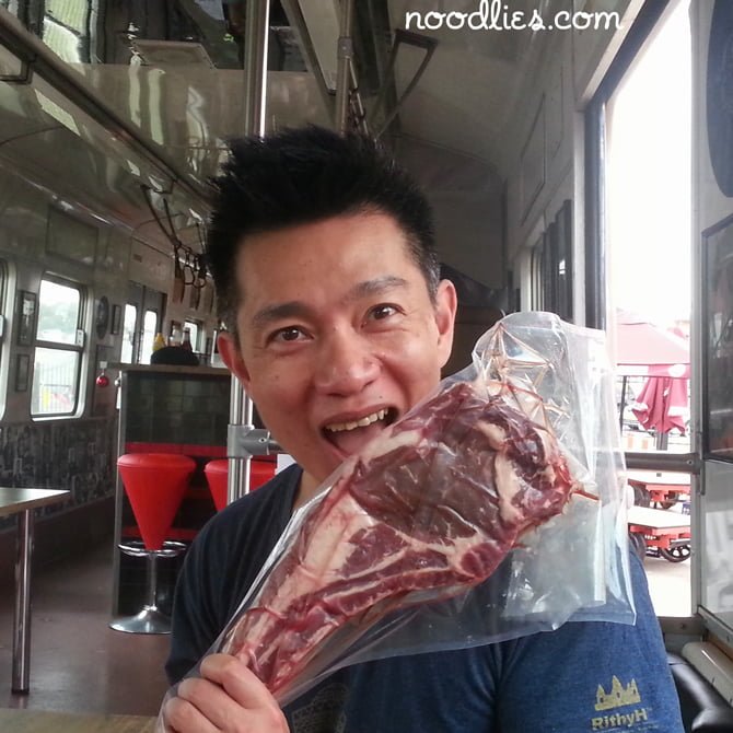 Tomahawk Steak, Step-A-Side Diner, Cabramatta