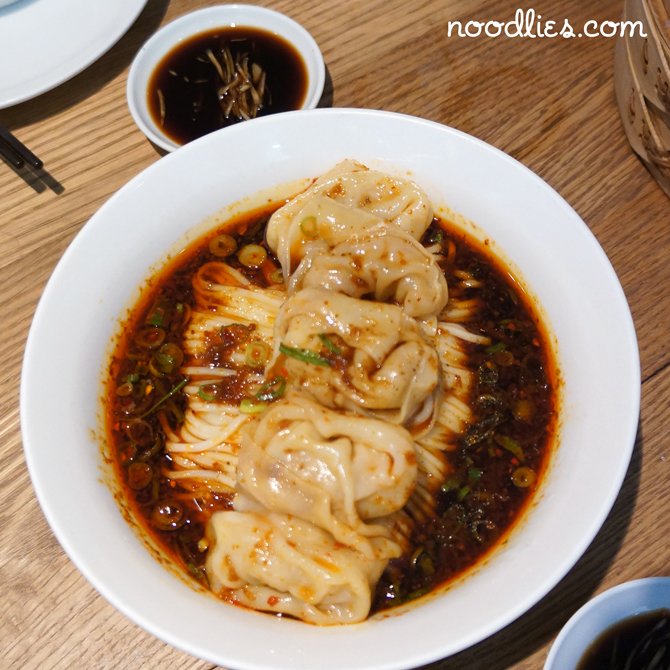 din tai fung spicy noodles and dumplings noodlies A Sydney food