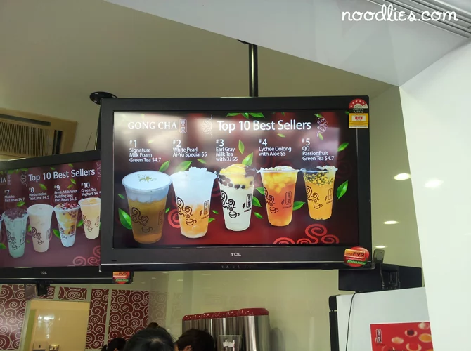 Gong Cha Taiwanese Tea Cabramatta noodlies A Sydney food