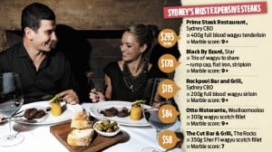 Australia's most expensive steaks