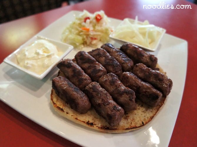 Cevapcici bondeno cafe fairfield