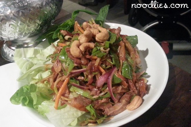 duck salad