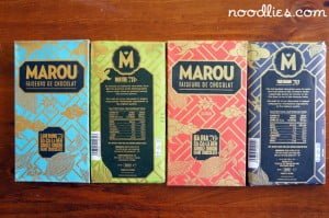 marou chocolate range