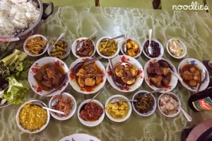 Myanmar food Nu Wa restaurant, Nyaung U