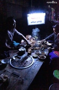 night market mandalay myanmar