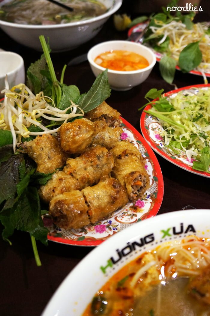 huong xua spring rolls