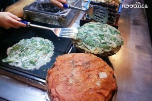 korean pancakes street food