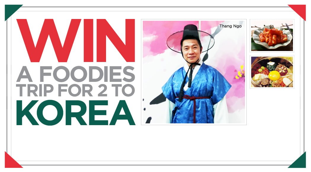 Win a foodies trip to Korea