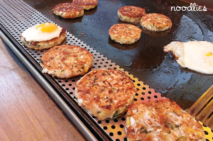 street food busan vegetable patties