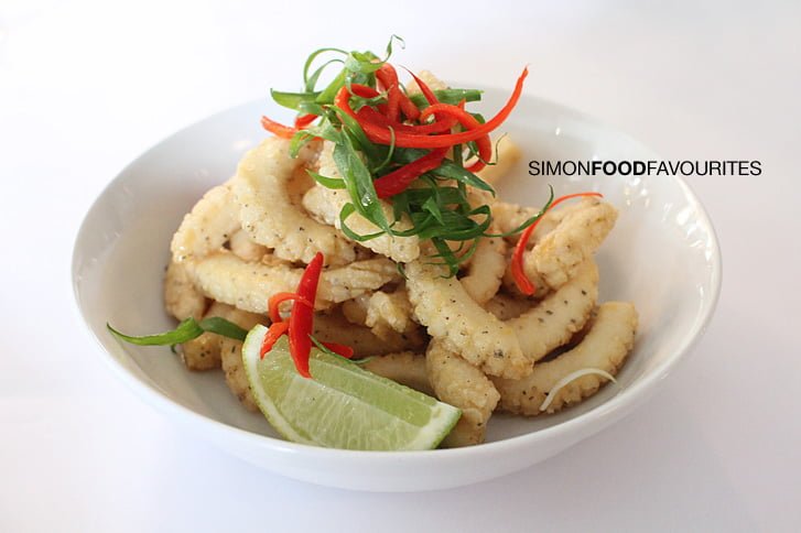 Bistro Avoca salt and pepper squid