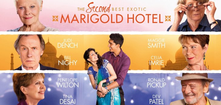 the second best exotic marigold hotel