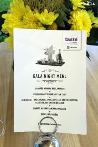 taste of sydney gala night menu