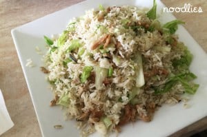 an lac vegetarian fried rice salted fish