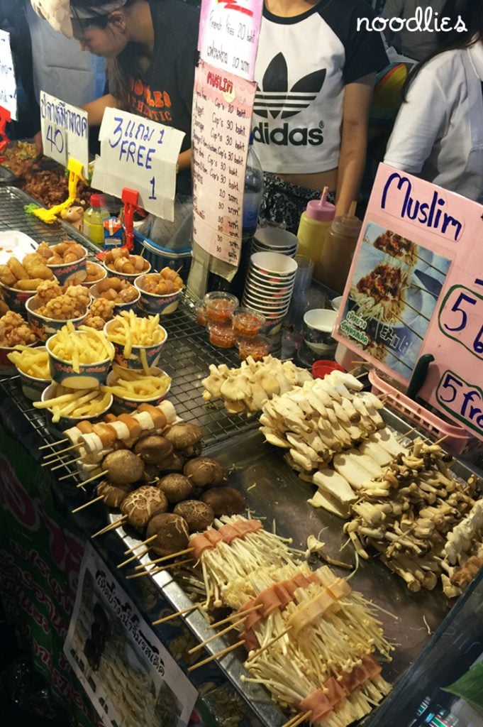 Silom Walking Street Sunday Market Bangkok Thailand | noodlies - A ...