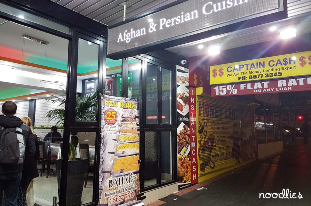 Bahar Afghan and Persian Restaurant Merrylands