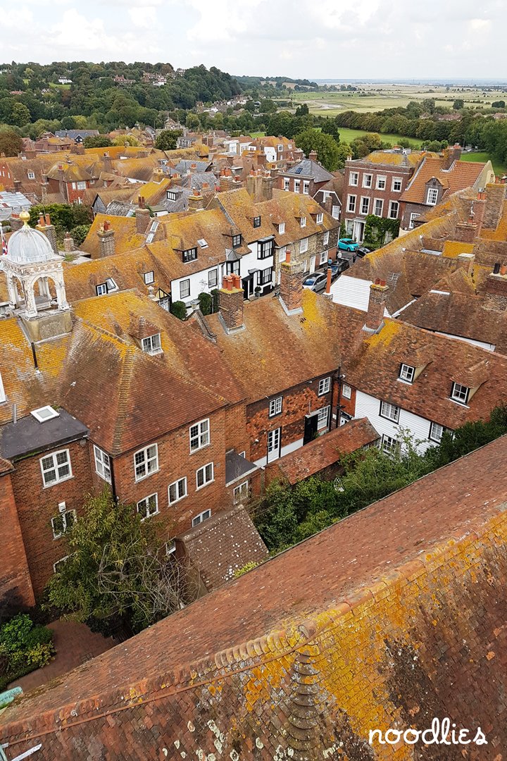 Parish church of St Mary Rye view